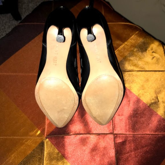 NINE WEST Black Cage Heels - Picture 6 of 7